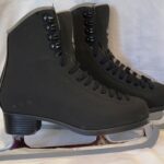 Black Jackson Artiste ice skates size 4.5,New with Mark IV Blades