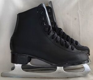 Black Riedell Model 1211 Ice Skates Size 2